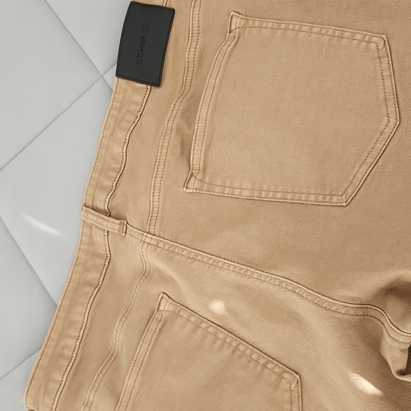 Express Beige Casual Pants - Picture 6 of 7